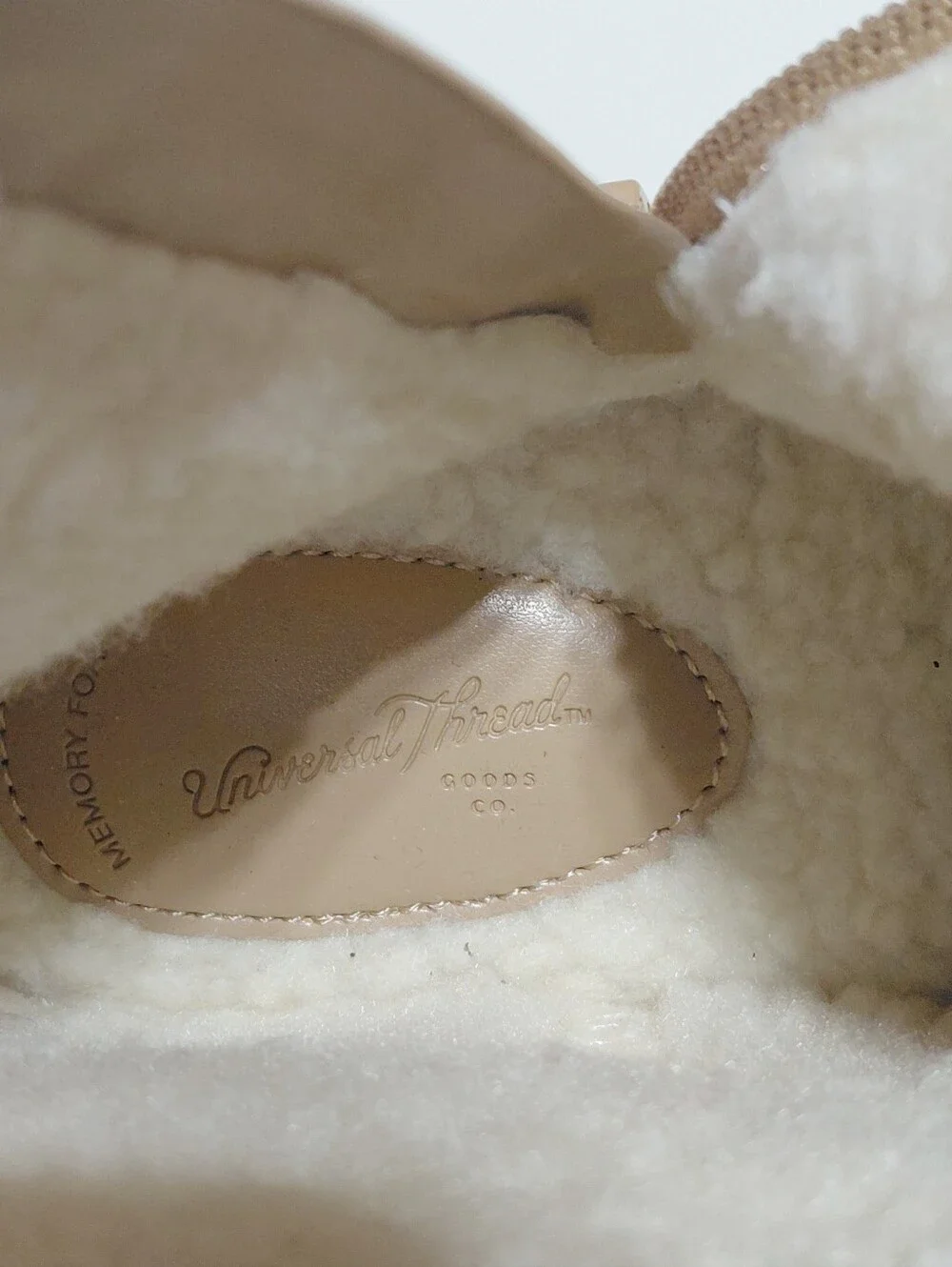 UNIVERSAL THREAD Women's Tan Shearling Lined Boot Size 7